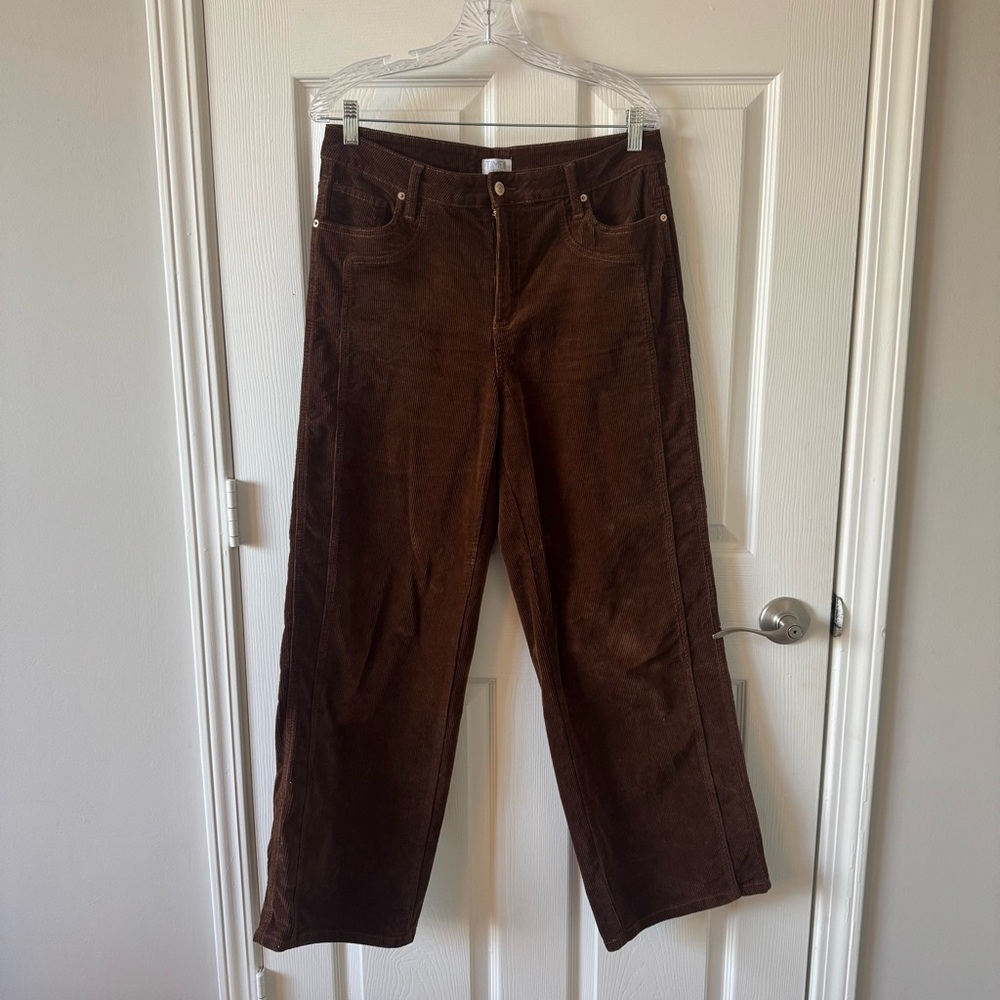 Time and Tru Women's Brown Wide Leg Pants